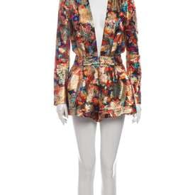 Saint Laurent 2018 Silk Romper — image 1