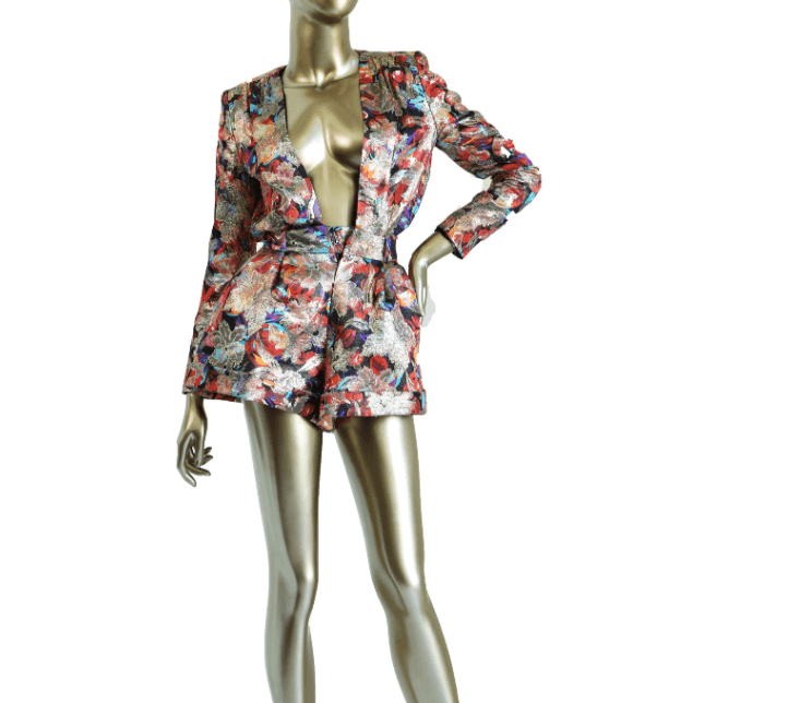 Saint Laurent 2018 Silk Romper