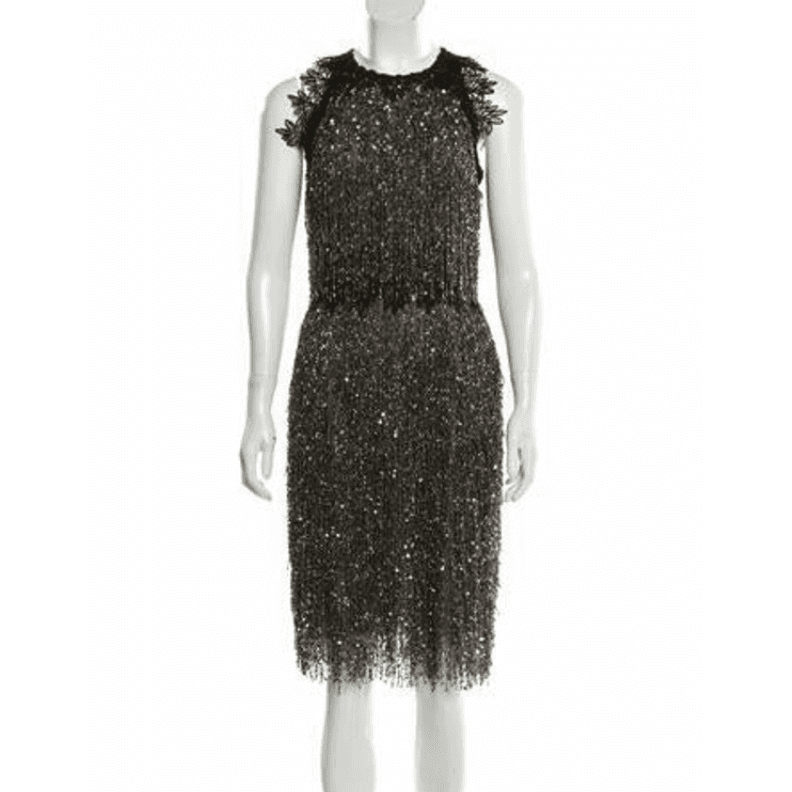 Naeem Khan Crew Neck Knee-length Dress