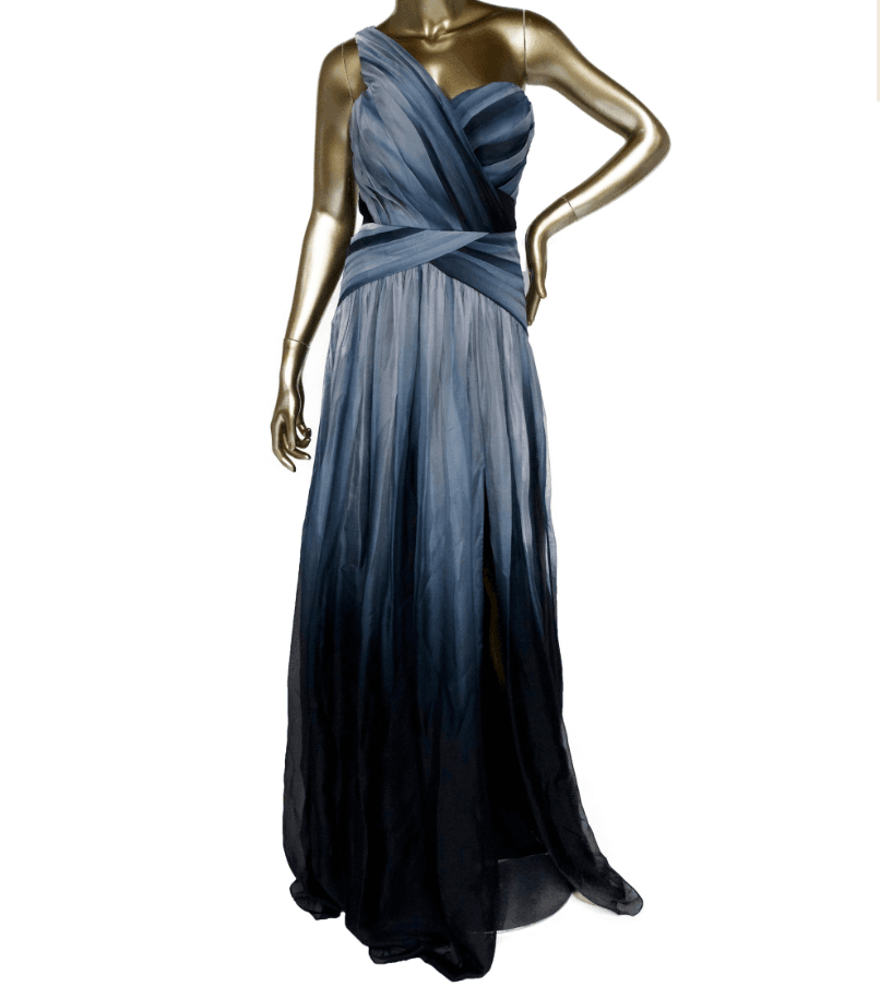 Pamella Roland Silk Long Dress