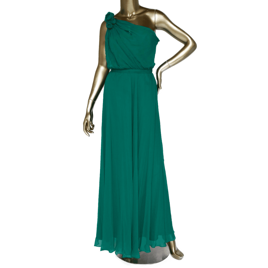 Pamella Roland Silk Long Dress