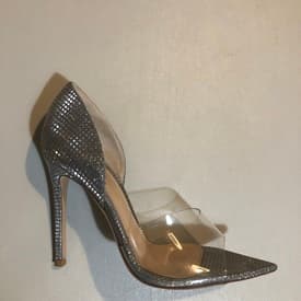 Gianvito Rossi Silver Pvc Pumps — image 1