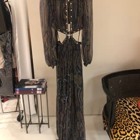 Zimmermann Long Sleeve Cutout Dress — image 1