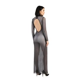 David Koma Long Crystal Mesh Dress — image 4