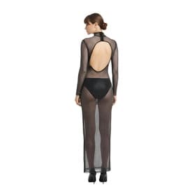 David Koma Long Crystal Mesh Dress — image 5