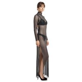 David Koma Long Crystal Mesh Dress — image 7