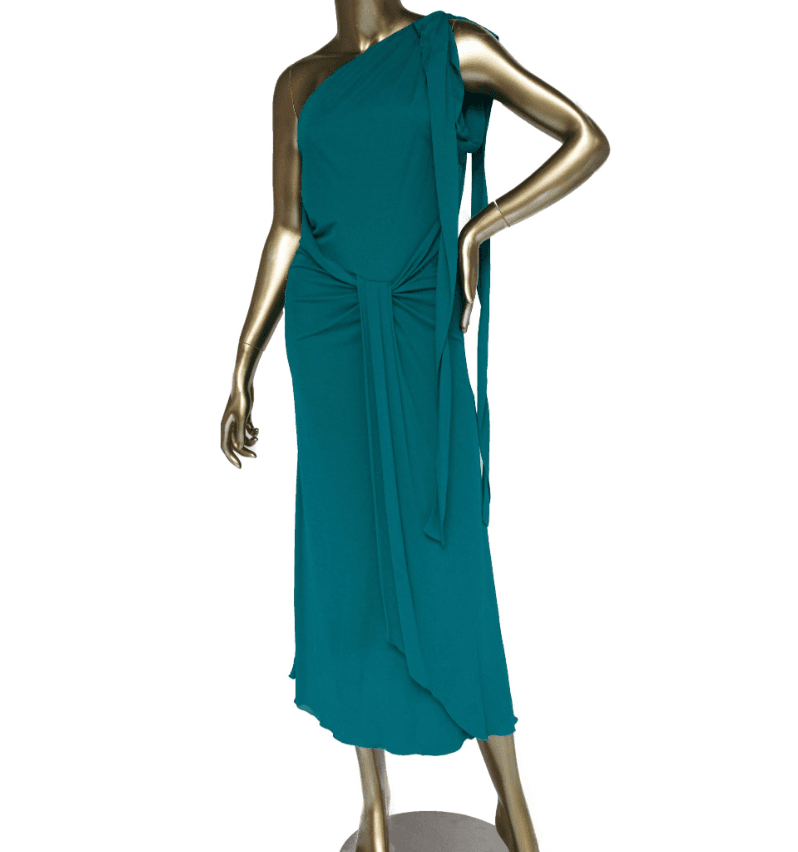 Gucci One-shoulder Long Dress