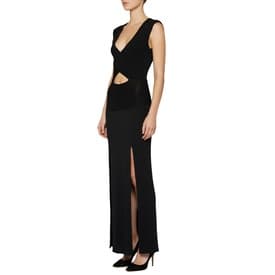 Emilio Pucci V-neck Sheer Knit Long Cutout Dress — image 6