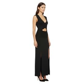 Emilio Pucci V-neck Sheer Knit Long Cutout Dress — image 7
