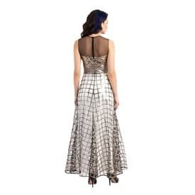 Christian Dior Sequined Illusion Lattice Gown — image 4