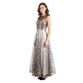 Christian Dior Sequined Illusion Lattice Gown — image 6