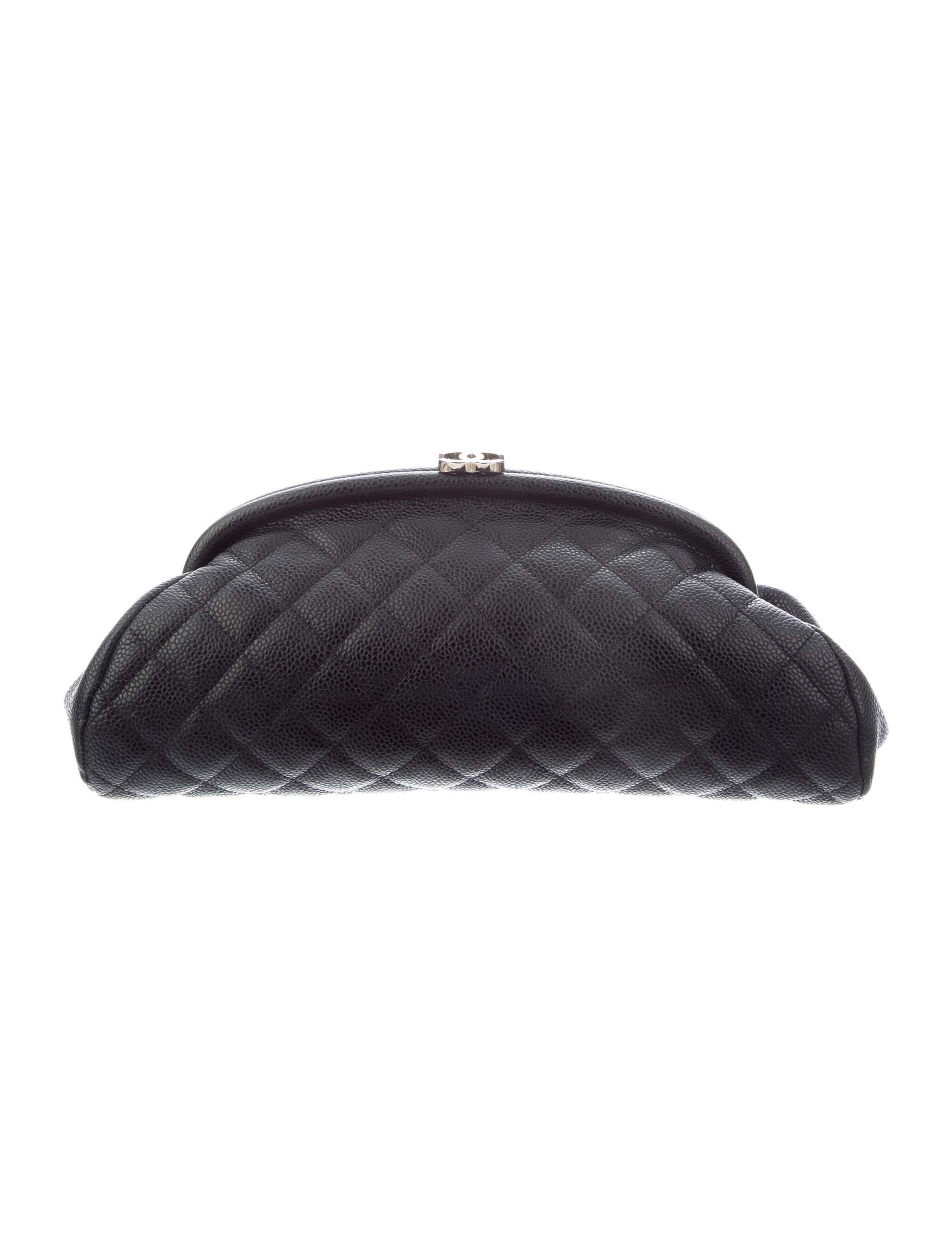 Chanel Caviar Timeless Clutch