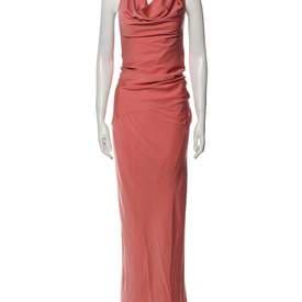 Moschino Cheap And Chic Cowl Neck Long Dress — image 1