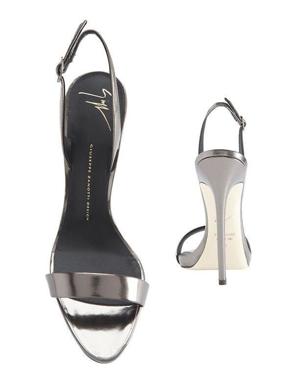 Giuseppe Zanotti Slingback Metallic Sandals