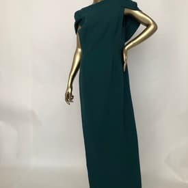 Oscar De La Renta Virgin Wool Evening Gown — image 1