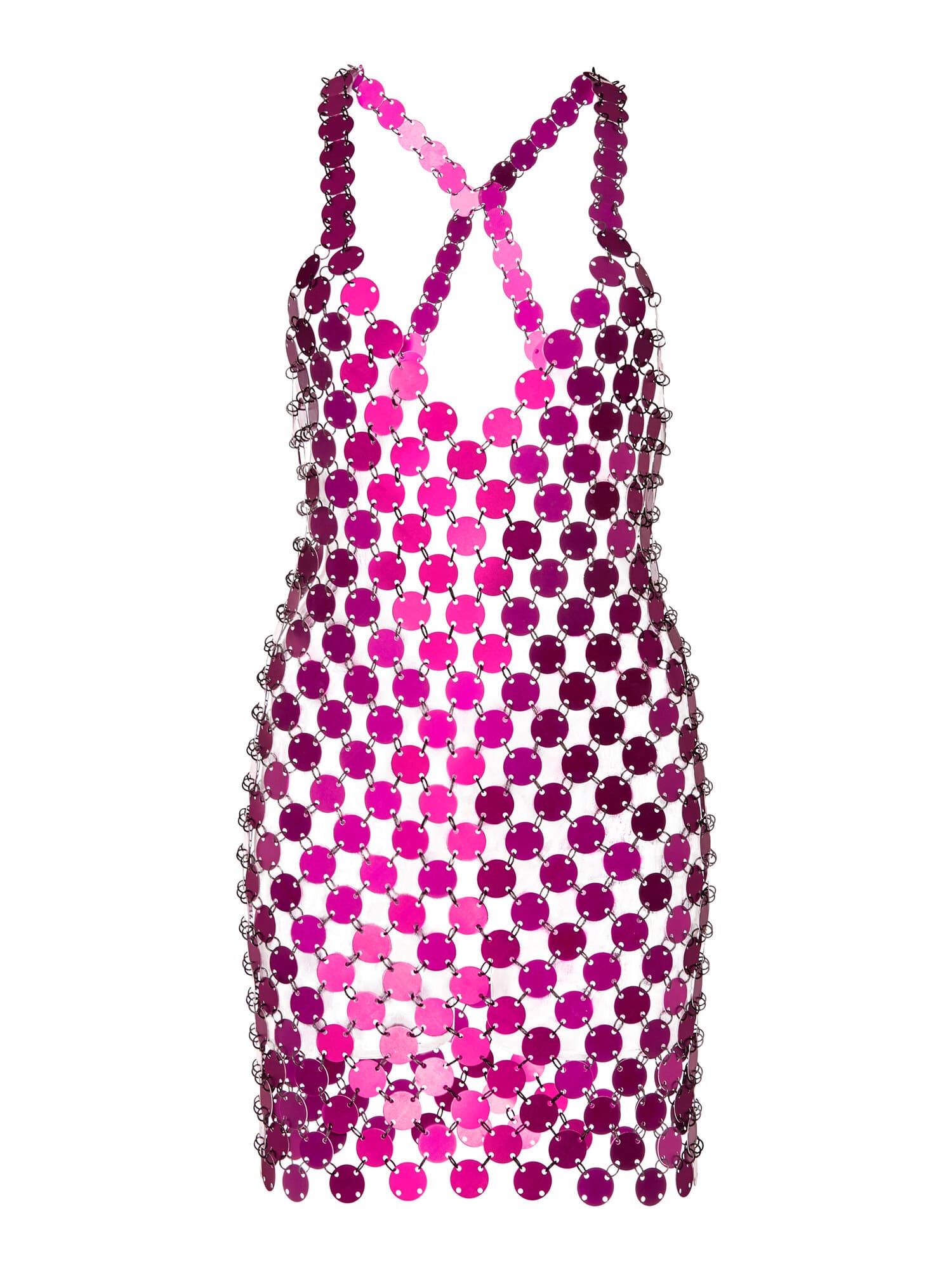 Fannie Schiavoni Pink Cara Dress