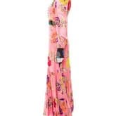 Gucci Pink Floral Maxi Dress — image 2