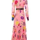 Gucci Pink Floral Maxi Dress — image 3
