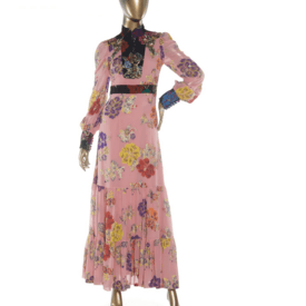 Gucci Pink Floral Maxi Dress — image 4