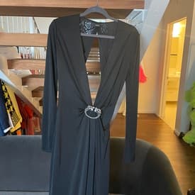 Vintage Gucci Long Sleeve Gown With Dragon Embellished Detail — image 1