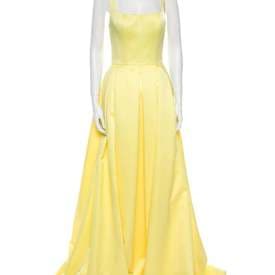 Burnett New York Square Neckline Long Dress — image 1