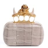 Alexander Mcqueen Horn Knucklebox Clutch — image 1