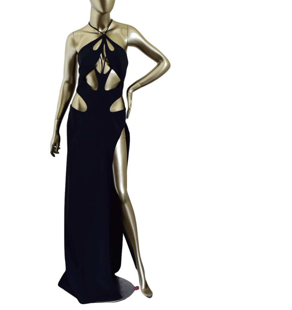 Monot Cut Out Gown