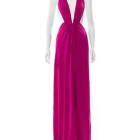 Naeem Khan Sleeveless Evening Gown Pink — image 1