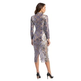 David Koma Long Sleeve Plexi Embellished Dress — image 7