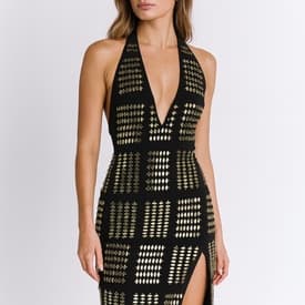 Green Embellished David Koma Dress — image 3