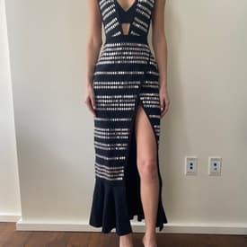 Silver Embellished David Koma Dress — image 1