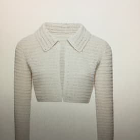 Magda Butrym Crochet Cropped Bolero Jacket — image 1