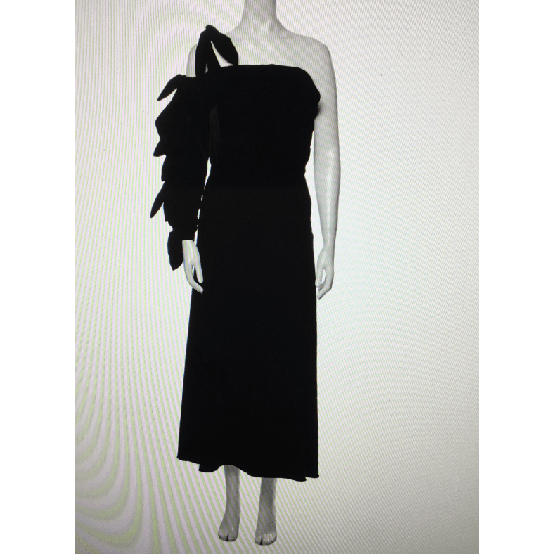 Markarian One-shoulder Midi Length Dress
