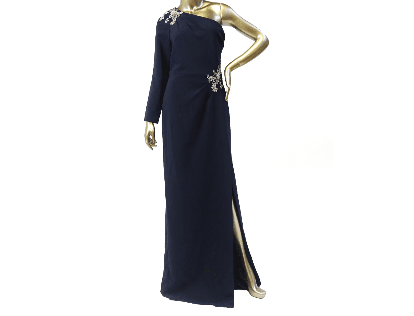 Marchesa One-shoulder Long Dress