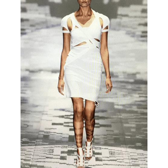 Gucci Cut Out Mini Dress