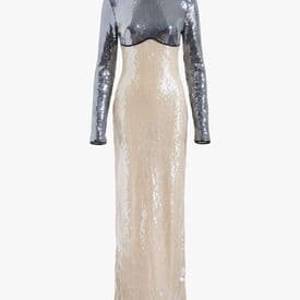 David Koma Sequin Two-tone Gown — image 2