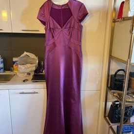 Zac Posen Purple Gown — image 1
