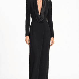 Alexandre Vauthier Black Tuxedo Gown Size 38 — image 2