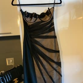 Dolce Black Corset Dress — image 1
