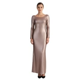 Naeem Khan Gold Sequin Gown — image 3