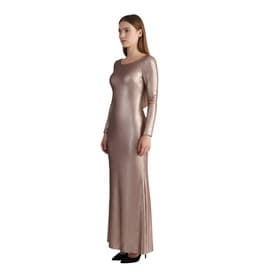 Naeem Khan Gold Sequin Gown — image 7