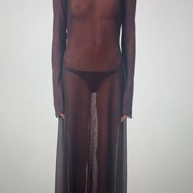Magda Butrym Mesh Maxi Dress — image 1