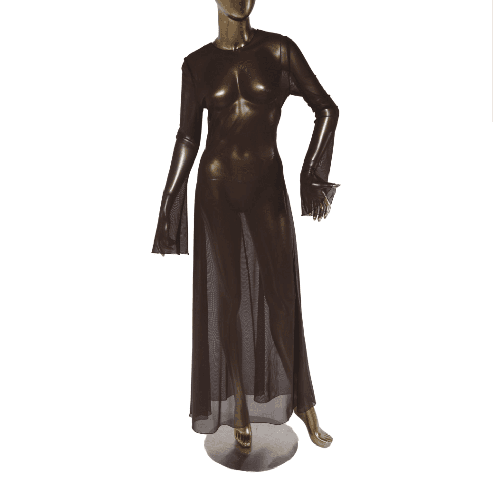 Magda Butrym Mesh Maxi Dress