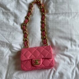 Chanel Quilted Pink Flap Bag — image 1