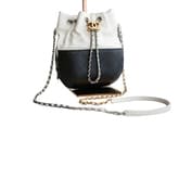 Chanel Gabrielle White And Black Bucket Bag — image 2