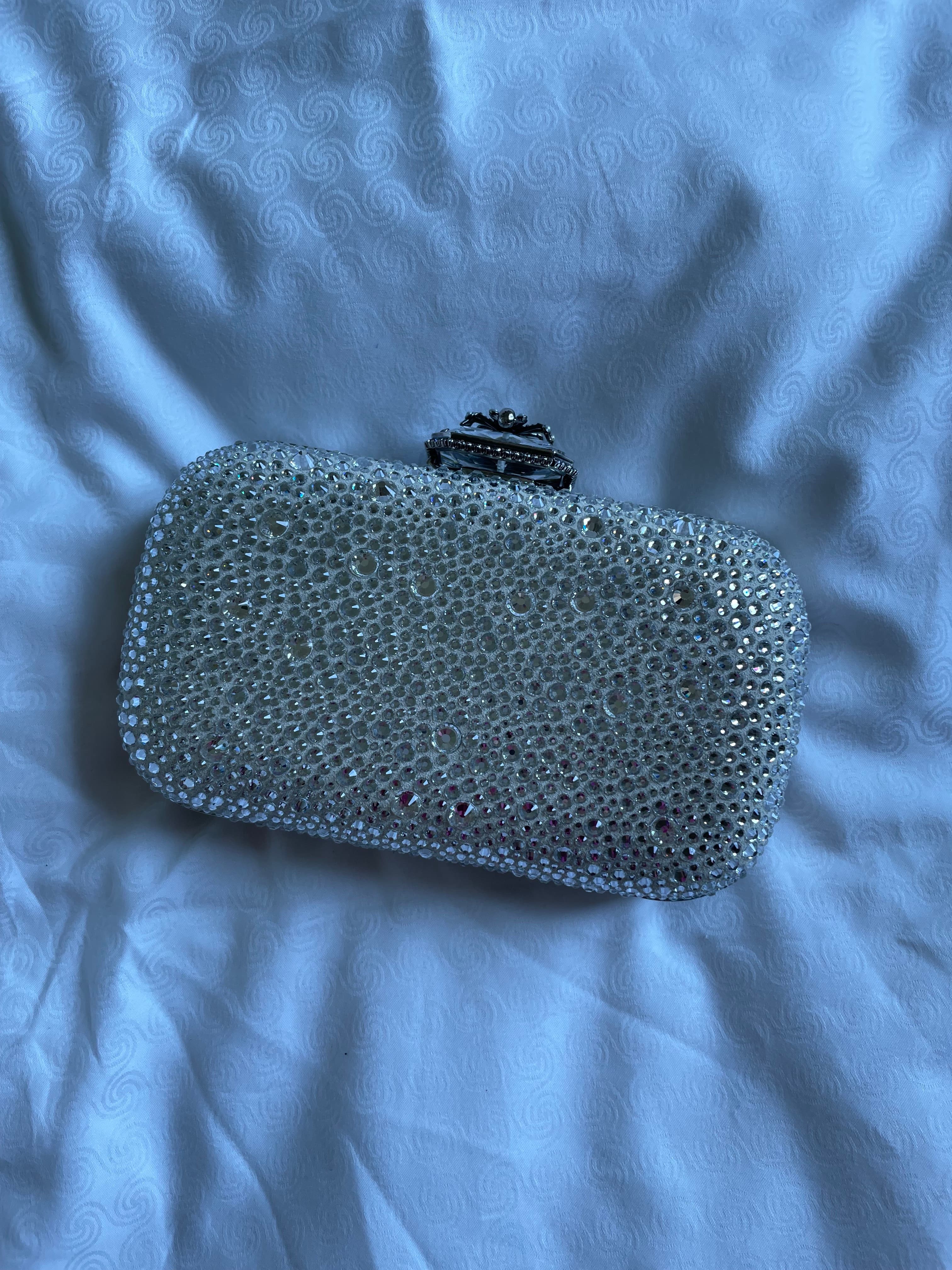Alexander Mcqueen Embellished Clutch