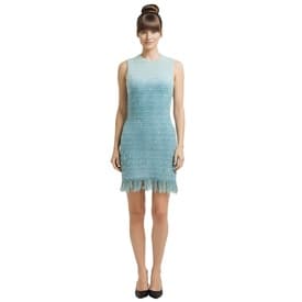 Balmain Blue Gradient Tweed Jacket And Dress — image 2