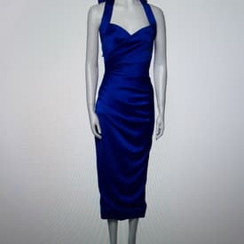 Rasario Halterneck Midi Length Dress — image 1
