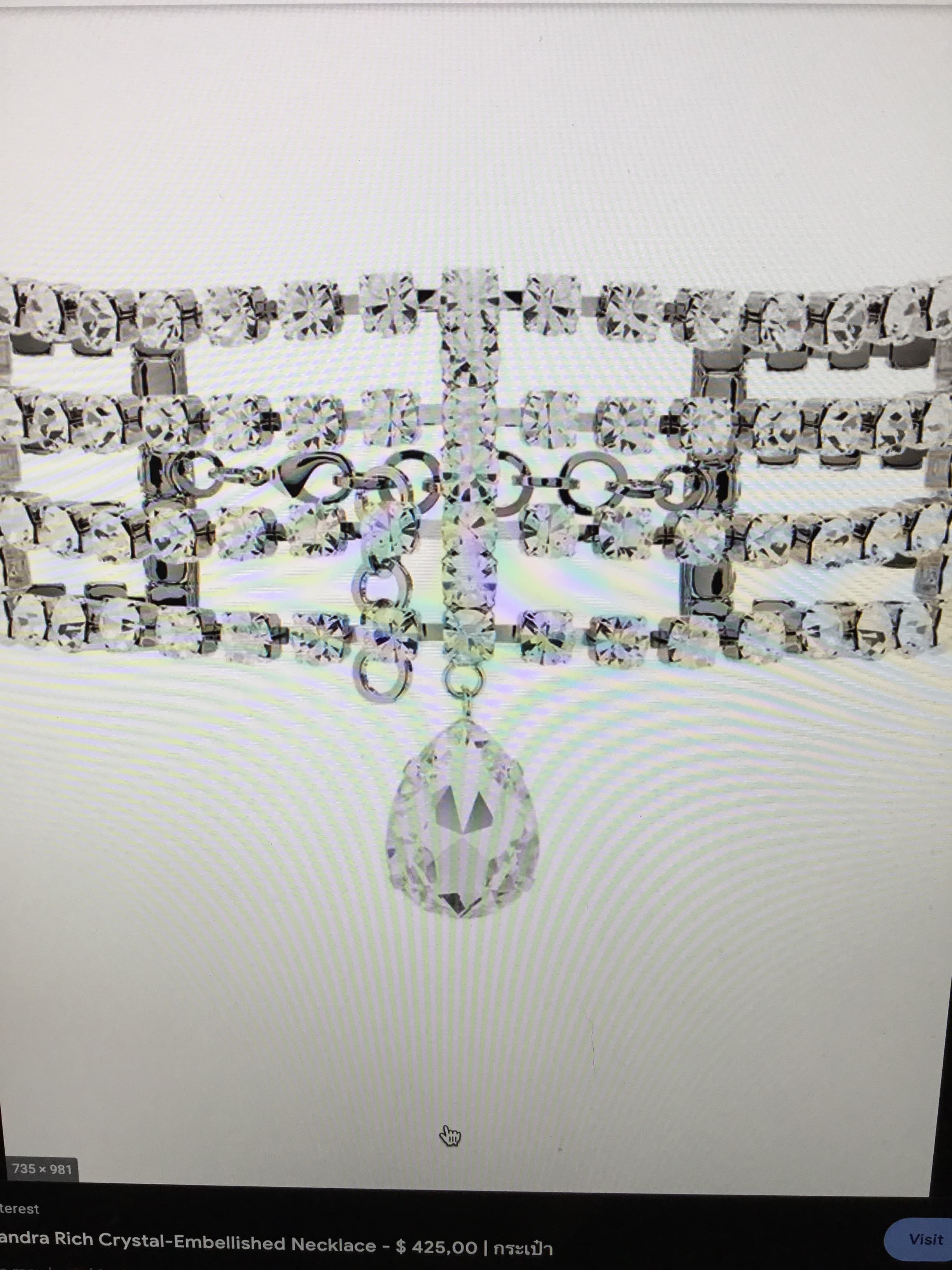 Alessandra Rich Crystal-embellished Necklace