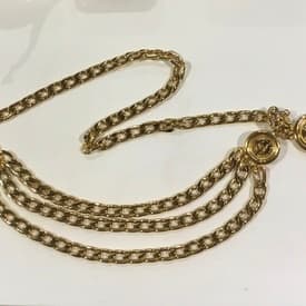 Chanel Vintage Multi-chain Medallion Belt Metal — image 1